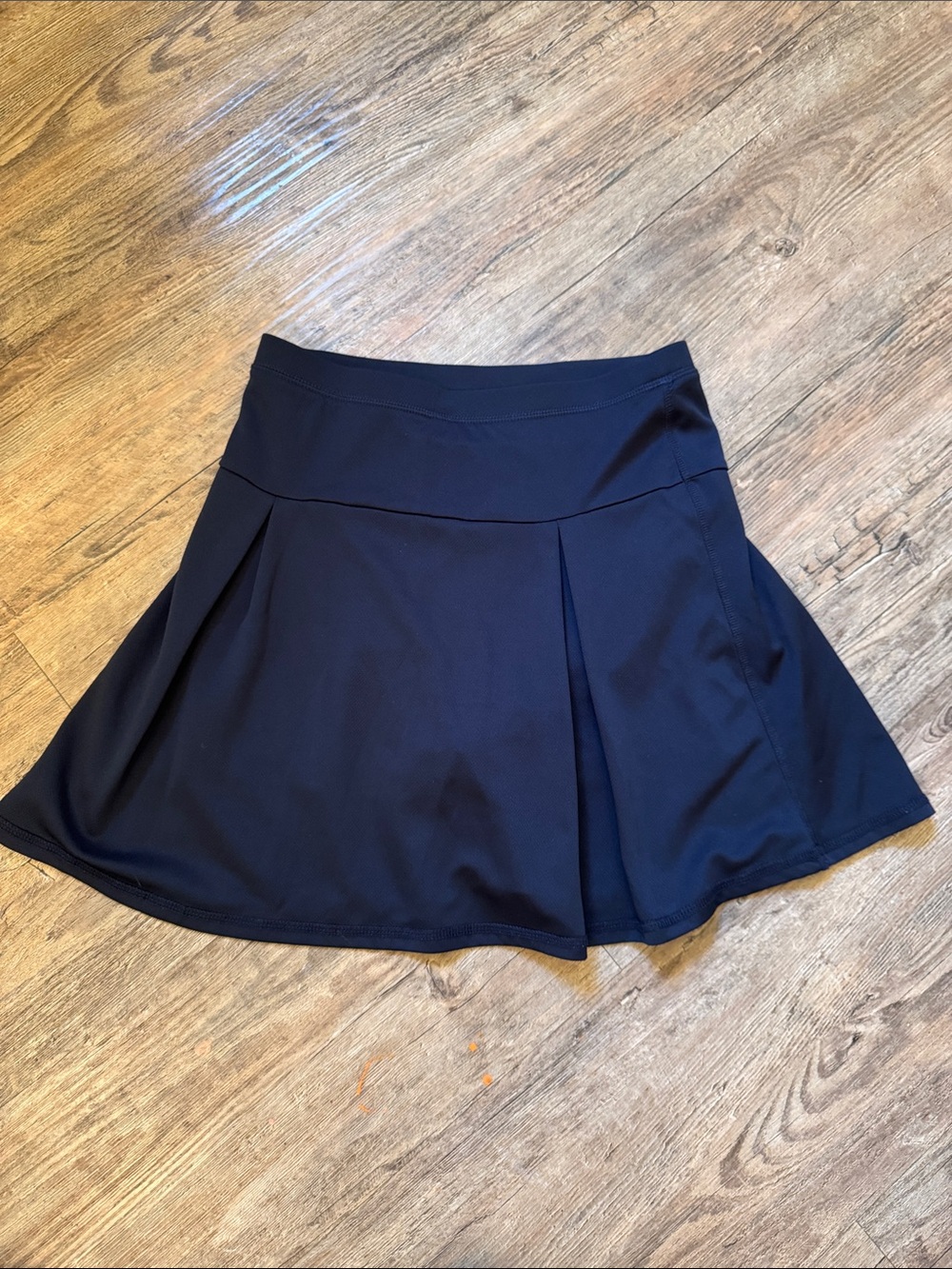 Nautica Girls' Dark Navy Pleated Athletic Skort